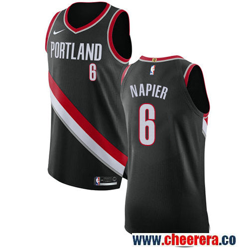 Shabazz Napier Portland Trail Blazers black jersey