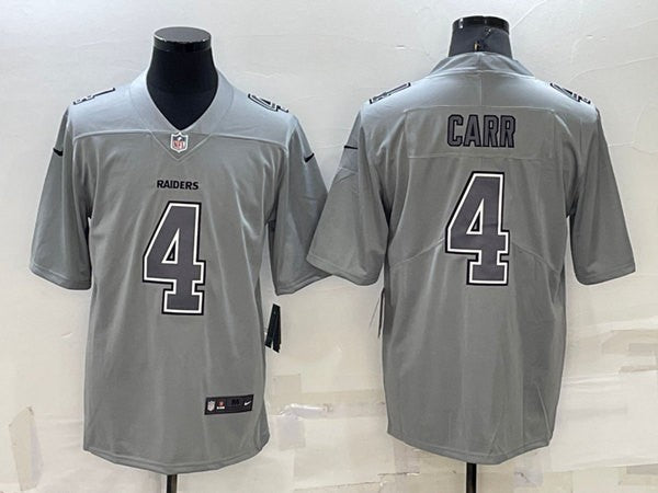 Derek Carr Las Vegas Raiders gray Vapor jersey