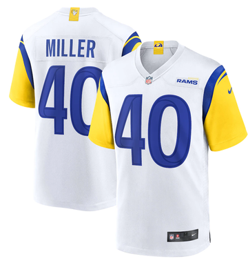 Von Miller Los Angeles Rams white Vapor jersey