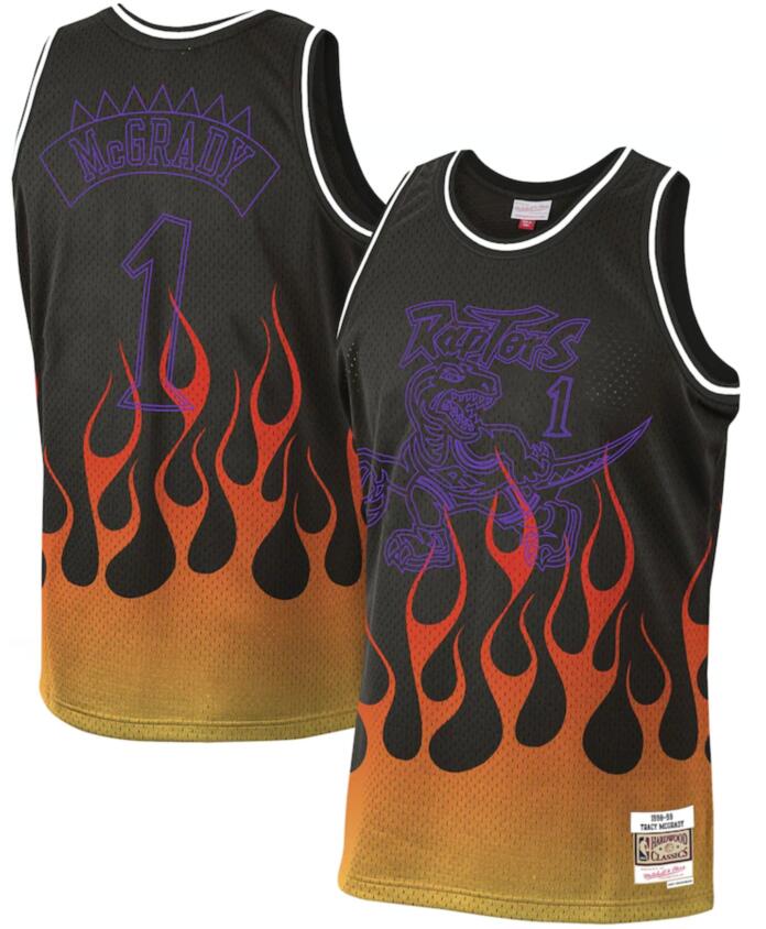 Tracy McGrady Toronto Raptors black jersey