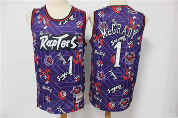 Tracy McGrady Toronto Raptors purple jersey