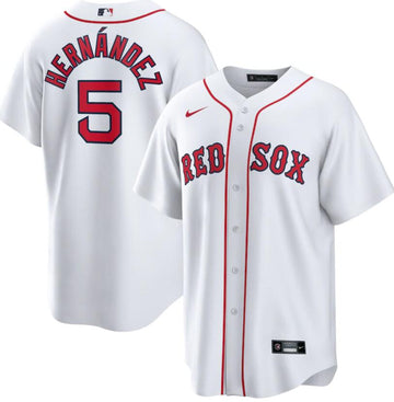 Enrique Hernandez Boston Red Sox white jersey