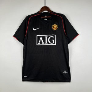 Manchester United black Retro jersey