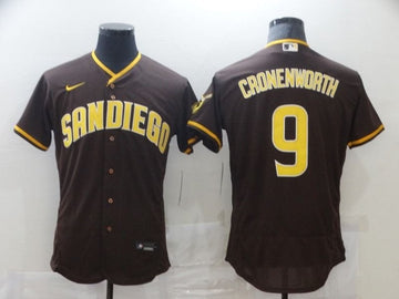 Jake Cronenworth MLB San Diego Padres brown Classic jersey