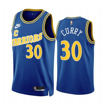 Stephen Curry Golden State Warriors royal Classic jersey