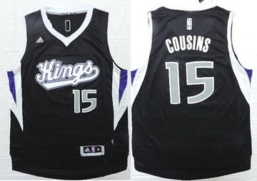 DeMarcus Cousins Revolution Sacramento Kings black jersey