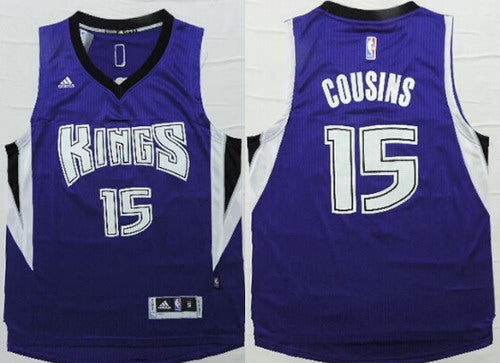 DeMarcus Cousins Revolution Sacramento Kings purple jersey