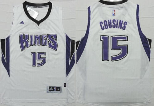 DeMarcus Cousins Revolution Sacramento Kings white jersey