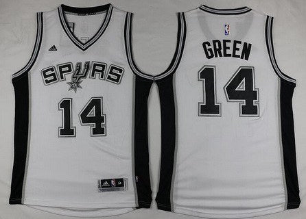 Danny Green San Antonio Spurs white jersey