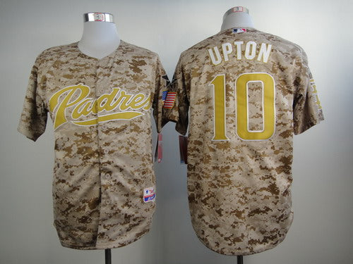MLB Justin Upton San Diego Padres camo Camo jersey
