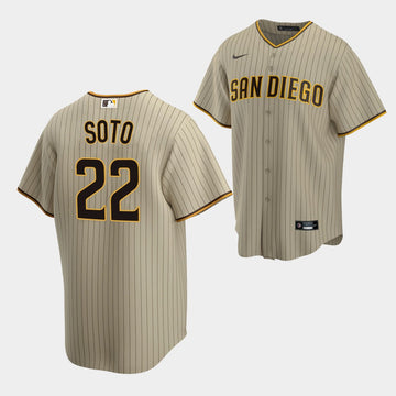 Juan Soto San Diego Padres brown jersey