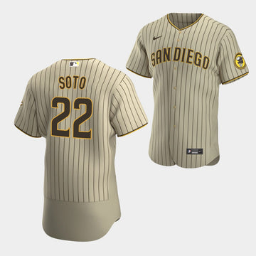 Juan Soto San Diego Padres brown jersey