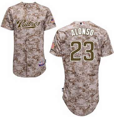 Yonder Alonso San Diego Padres camo Camo jersey