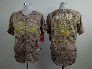 MLB Wil Myers San Diego Padres camo Camo jersey