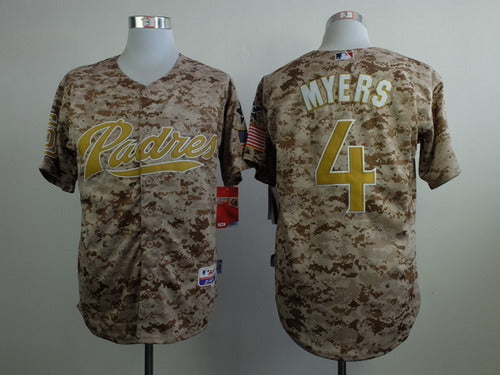 MLB Wil Myers San Diego Padres camo Camo jersey