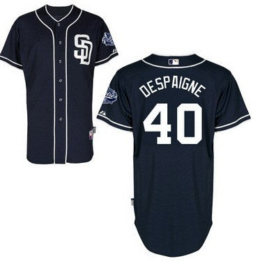 Odrisamer Despaigne San Diego Padres navy jersey