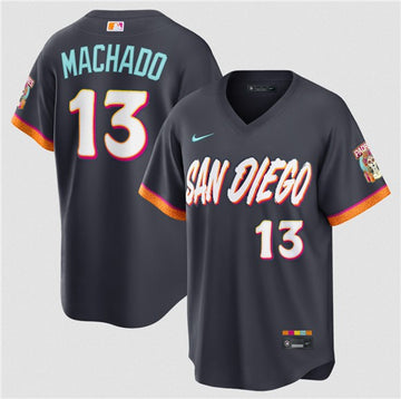 Manny Machado Obsidian San Diego Padres City Connect jersey