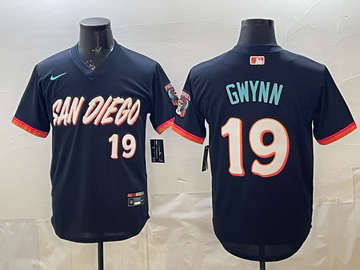 Tony Gwynn Obsidian San Diego Padres City Connect jersey