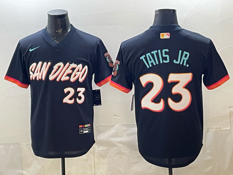 Fernando Tatis Jr Obsidian San Diego Padres City Connect jersey