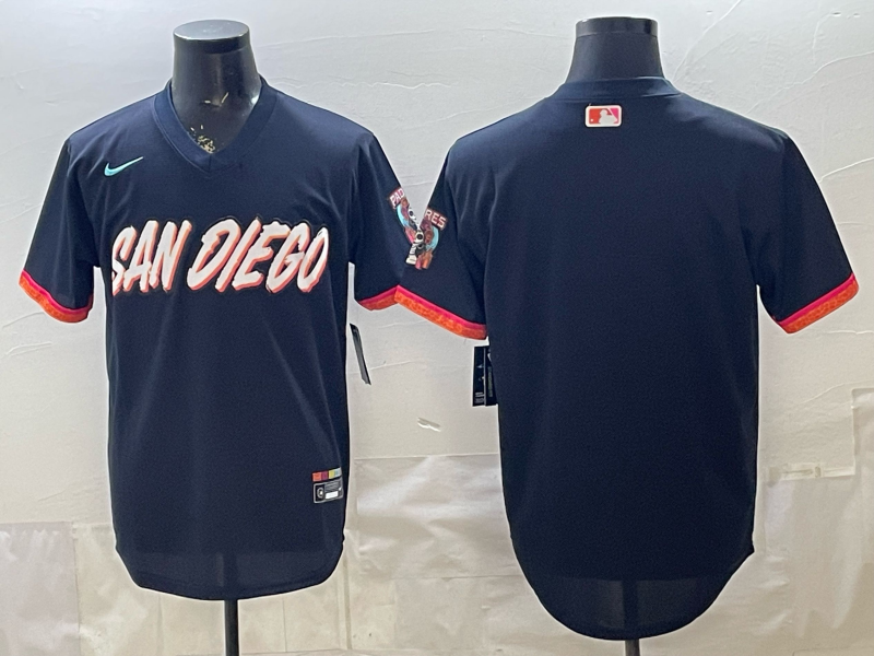 Blank Obsidian San Diego Padres City Connect jersey