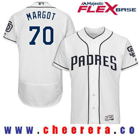 Manuel Margot San Diego Padres white Home jersey