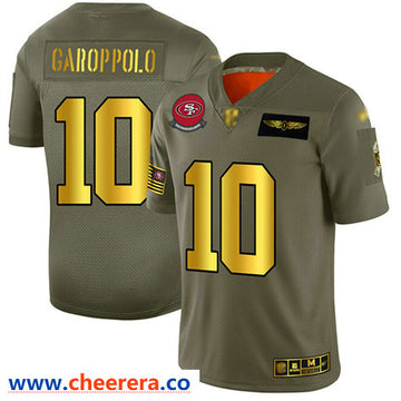 Jimmy Garoppolo San Francisco 49ers camo Salute To Service jersey