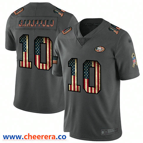 Jimmy Garoppolo Carbon San Francisco 49ers black Limited jersey