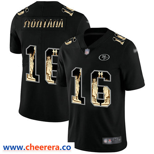 Joe Montana San Francisco 49ers black Limited jersey