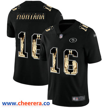 Joe Montana San Francisco 49ers black Limited jersey