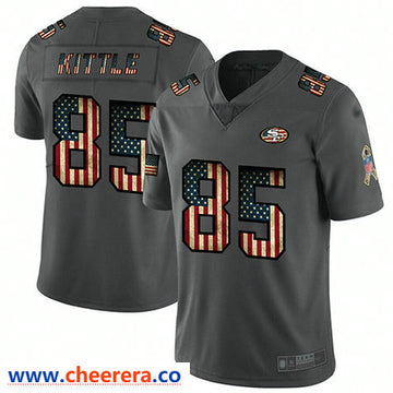 George Kittle Carbon San Francisco 49ers black Limited jersey