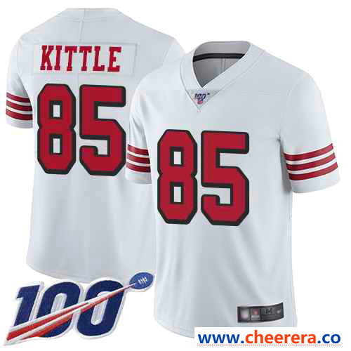 George Kittle San Francisco 49ers white Limited jersey