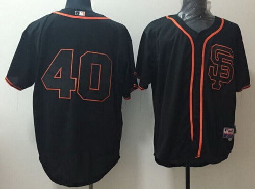 Madison Bumgarner San Francisco Giants black jersey