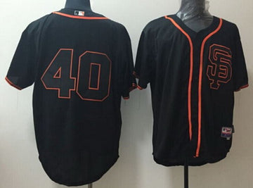 Madison Bumgarner San Francisco Giants black jersey