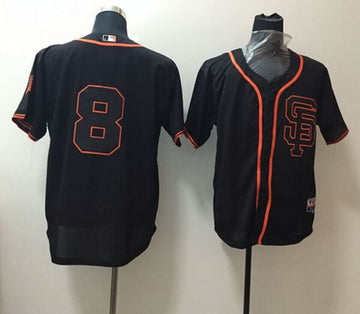 MLB Hunter Pence San Francisco Giants black jersey