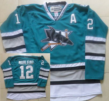 Patrick Marleau San Jose Sharks teal jersey