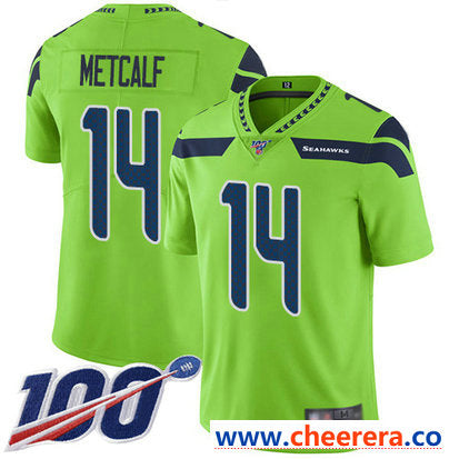 D.K. Metcalf Seattle Seahawks green Limited jersey