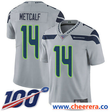 D.K. Metcalf Seattle Seahawks grey Vapor jersey