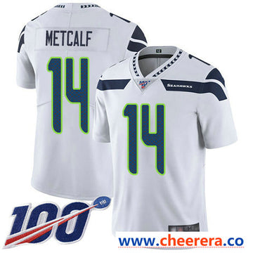 D.K. Metcalf Seattle Seahawks white Vapor jersey