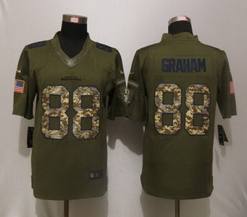 Jimmy Graham Seattle Seahawks green Salute To Service jersey