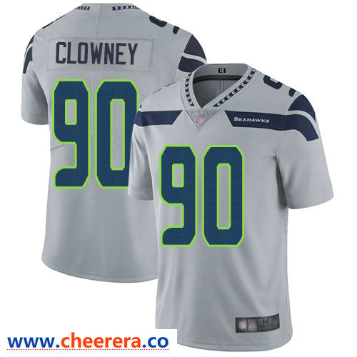 Jadeveon Clowney Seattle Seahawks grey Vapor jersey