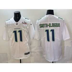 Jaxon Smith-Njigba Seattle Seahawks white Vapor jersey