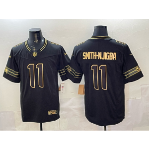 Smith Njigba Seattle Seahawks black Vapor jersey