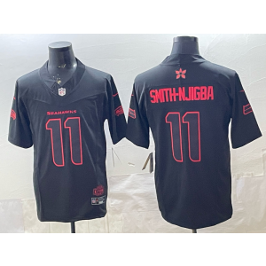 Smith Njigba Seattle Seahawks black Vapor jersey