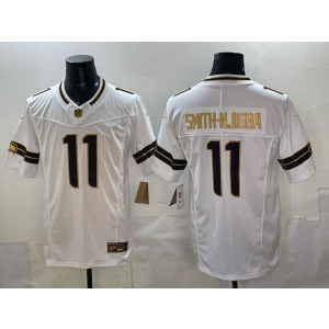 Smith Njigba Seattle Seahawks white Vapor jersey