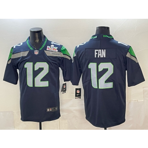 Fan Seattle Seahawks blue Vapor jersey
