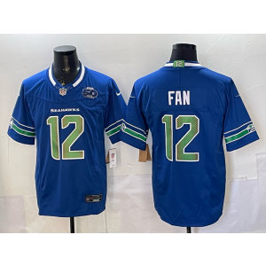 Fan Seattle Seahawks blue Vapor jersey