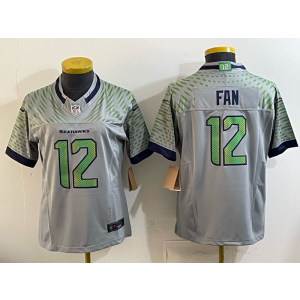 Fan Seattle Seahawks gray Vapor jersey