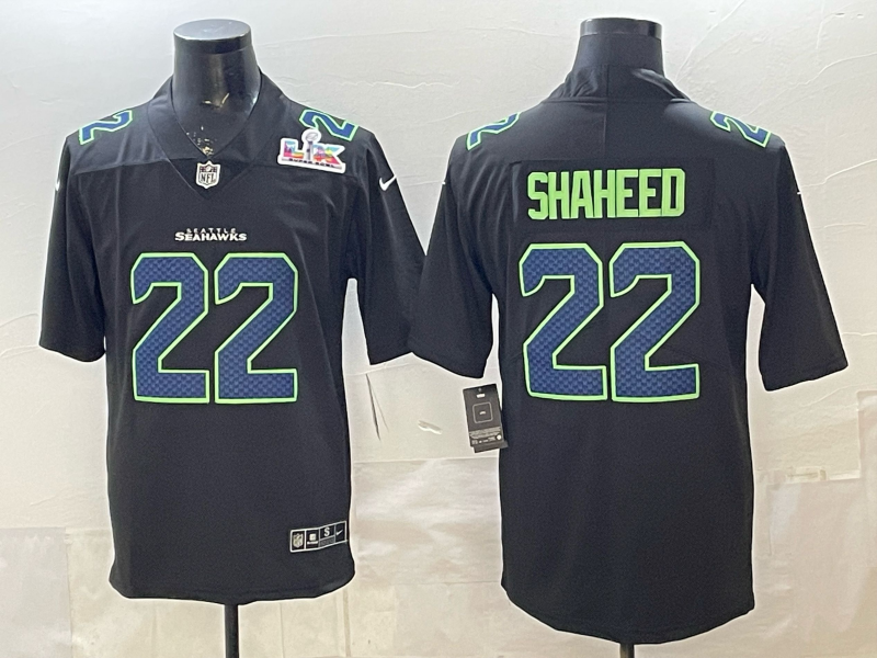 Shaheed Seattle Seahawks black Vapor jersey