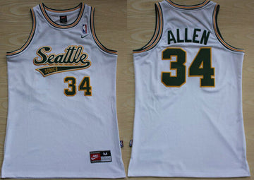 Ray Allen Oklahoma City Thunder white jersey