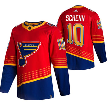 Brayden Schenn St. Louis Blues red Reverse Retro jersey